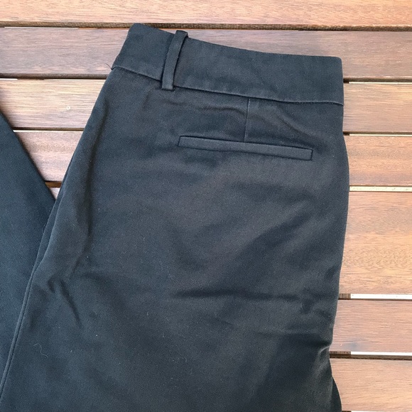 Cynthia Rowley Black Cigarette Pants - 8 - Picture 3 of 6